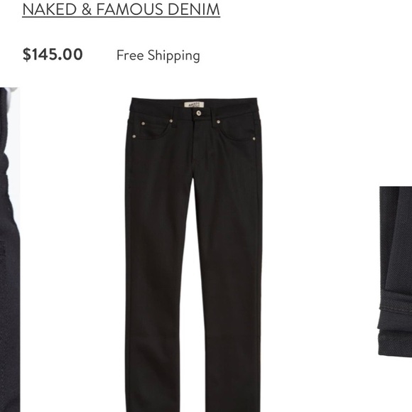 Naked & Famous Skinny Guy Skinny Fit Jeans - Picture 6 of 7